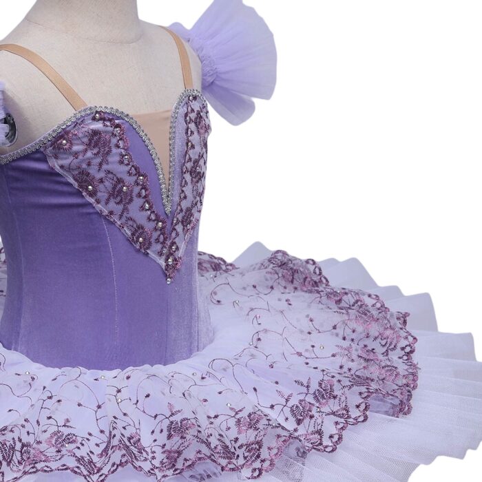Lilac Fairy Flower Tutu - Image 4